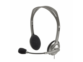 Logitech H110 Wired Stereo Headset, 2 Years Warranty