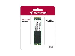 Transcend 128GB NVMe PCIe Gen3 X4 MTE110S M.2 SSD Solid State Drive