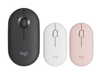 Logitech M350 Pebble Wireless Mouse, 3 Years Warranty