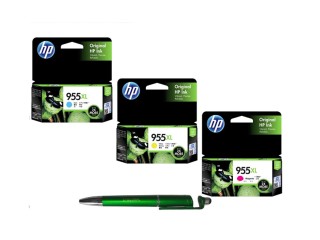 HP 955XL Ink Cartridge (Cyan, Magenta, Yellow)
