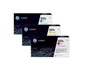 HP 507A Toner (Cyan, Magenta, Yellow)